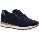 Tamaris Comfort Sneakers blauw Suede - Dames