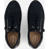 Tamaris Comfort Sneakers blauw Suede - Dames