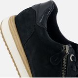 Tamaris Comfort Sneakers blauw Suede - Dames