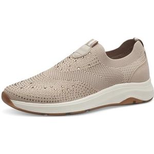 Jana 8-24765-42 mocassindames, Beige