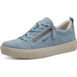 Tamaris Sportliche Schnürschuhe für Damen, blau, Gr. 42 EU