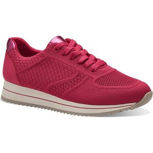 Jana Damessneakers plat vrije tijd veganistisch, fuchsia, 37 EU Breed