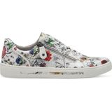 Jana - Sneakers - Wit - Textiel