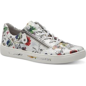 Jana - Sneakers - Wit - Textiel