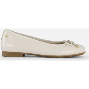 Tamaris 8-82102-42 ballerina's voor dames, Beige gelakt