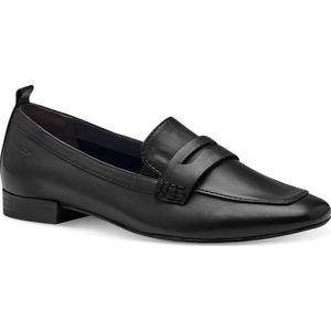 Tamaris - Comfort - Damesslippers - Zwart - Leer