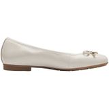 Tamaris - 8-82102-42 - Ballerina - Crèmepatent - Leer