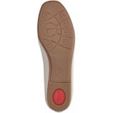 Tamaris - 8-82102-42 - Ballerina - Crèmepatent - Leer