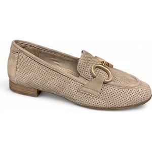 Tamaris Comfort Instappers beige Leer - Dames - Maat 38