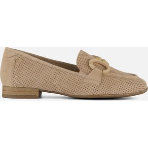 Tamaris Comfort Instappers beige Leer - Dames - Maat 39