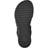 Jana - Softline Damessandalen - Zwart - Veganistisch - Waterafstotend