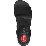 Jana - Softline Damessandalen - Zwart - Veganistisch - Waterafstotend