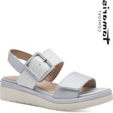 Tamaris - Sandaaltje - Beige - Leer - Comfort Fit