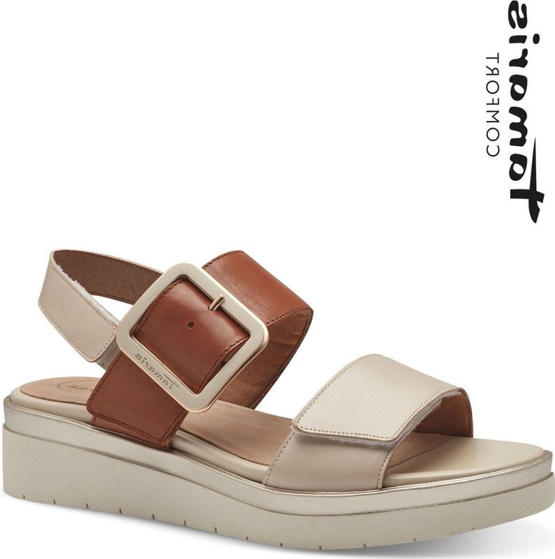 Tamaris - Comfort 8-88706-42 - Wedge Plateau - Ivory Comb - Dames