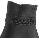 Tamaris - Comfort Essentials - Enkellaars - Zwart - Leer