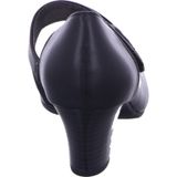 Jana - 8-24464-42 - Damespomp - Zwart - Synthetisch