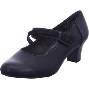 Jana - 8-24464-42 - Damespomp - Zwart - Synthetisch