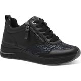 Tamaris Comfort Sneakers zwart Leer - Dames