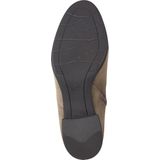 JANA - Enkellaarsjes - Bruin - Imitatieleer - Blokhak