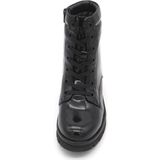 Jana - Dames Lace Boot - Enkellaarzen - Zwart - Veganistisch