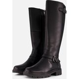 Tamaris Hoge laarzen zwart Textiel - Dames