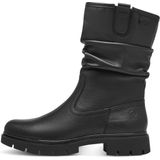 Tamaris Enkellaarsjes zwart Leer - Dames