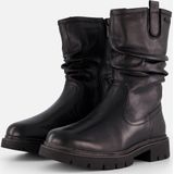 Tamaris Enkellaarsjes zwart Leer - Dames