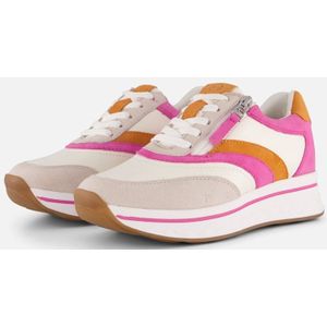 Tamaris - 8-83721-44 - Damessneakers - Fuchsia - Leer