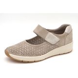 Jana - Bandschoenen - Denim Blauw - Klittenbandsluiting