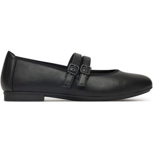 Jana Jana Damen Vegan Comfort Ballerina's voor dames, zwart., 38 EU