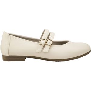 Jana Jana Damen Vegan Comfort Ballerina's voor dames, Beige, 40 EU