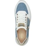 TAMARIS - Comfortabele Damessneakers - Jeans - Leer