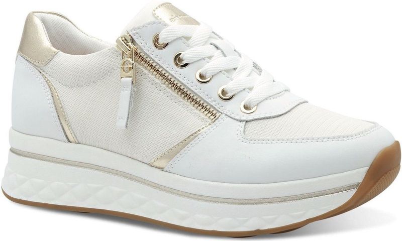 Tamaris - 8-83722-44 Sneakers - Wit - Leer