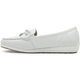 TAMARIS Comfort Damesslipper - Wit - Nappa
