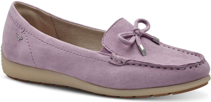TAMARIS Comfort Slippers - Paars - Suède - Dames