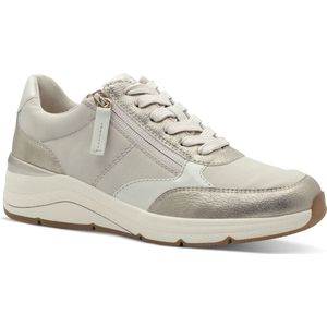Jana - Platte Sneakers - Beige Goud - Veganistisch