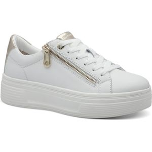 Tamaris - 8-83726-44 - Sneakers - Wit - Nappa, T-Flow Technologie, Uitneembare Inlegzool
