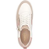 TAMARIS Comfort Sneakers - Beige Roze - Leer - Casual