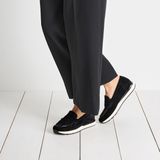 Tamaris - 8-84705-44 Slippers - Zwart - Suède