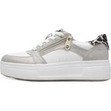 TAMARIS Comfort Sneakers - Beige - Leer