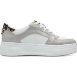 TAMARIS Comfort Sneakers - Beige - Leer