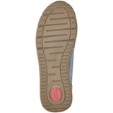 TAMARIS Comfort Sneakers - Blauw Glamour - Leer/Textiel/Synth