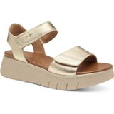 TAMARIS - Comfort Multiverstelbare Damessandalen - LT Gold - Hallux-Vriendelijk - Hoogwaardig Materiaal