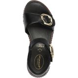 TAMARIS Comfort Multiverstelbare Sandalen - Zwart - Hallux-vriendelijk - Hoogwaardig Materiaal