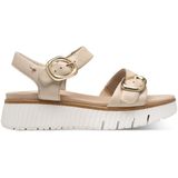 TAMARIS Comfort Multiverstelbare Sandalen - Ivoor - Hallux-Vriendelijk - Hoogwaardig Materiaal