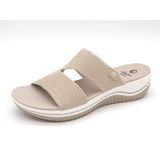 Jana Slippers 8-27270-43 H-breedte, beige-goud, 37 EU