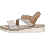 TAMARIS - Comfort Multiverstelbare Sleehaksandalen - LT Blue Comb - Hallux-vriendelijk