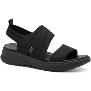 Tamaris - 8-88727-44 - Sandalen - Zwart - Veganistisch - Lichtgewicht