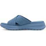 TAMARIS - Gezondheidsslippers - Zwart - Leer