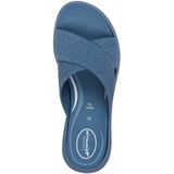 TAMARIS - Gezondheidsslippers - Zwart - Leer